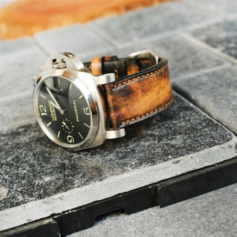 where can i buy replica steel panerai watch band|officine panerai watch straps.